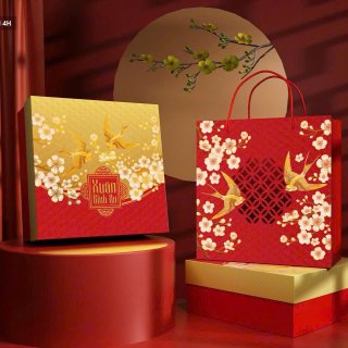 Hộp giấy Xuân Bình An 4H