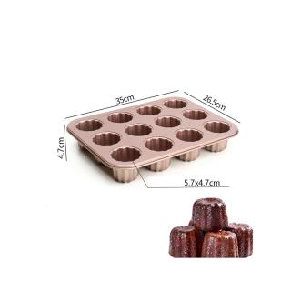 Khuôn cannele 12 ô