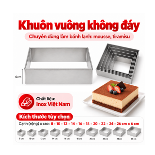Khuôn vuông không đáy