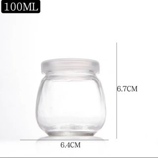 Lốc 6 hũ thủy tinh béo 100ml