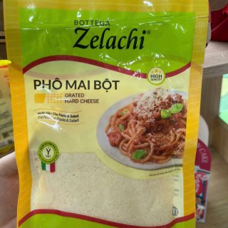 Phô mai bột Parmesan Fromagio Zelachi 100gr